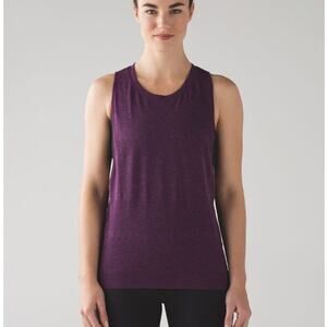 Lululemon Breeze By Muscle Tank Aurora/Black Size 2